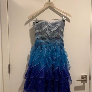 Beautiful sea blue Karen Millen party dress